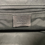 【6id5072】グッチ ショルダーバッグ 92736 デニム ブラック ゴールド金具【中古】レディース