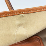 【6id5077】エルメス トートバッグ ガーデンパーティTPM トワルオフィシエ オレンジ シルバー金具 □I刻印 2wayバッグ【中古】レディース
