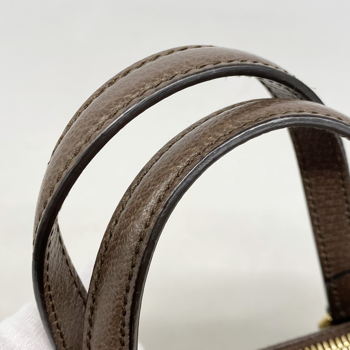 【6id5084】グッチ ハンドバッグ オフィディア 547551 PVC ブラウン ゴールド金具 2wayバッグ【中古】レディース