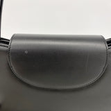 【6id5088】カルティエ ハンドバッグ パンテール レザー ブラック ゴールド金具【中古】レディース