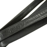 【6id5097】シャネル チェーントート マトラッセ Wチェーン キャビアスキン ブラック ゴールド金具【中古】レディース