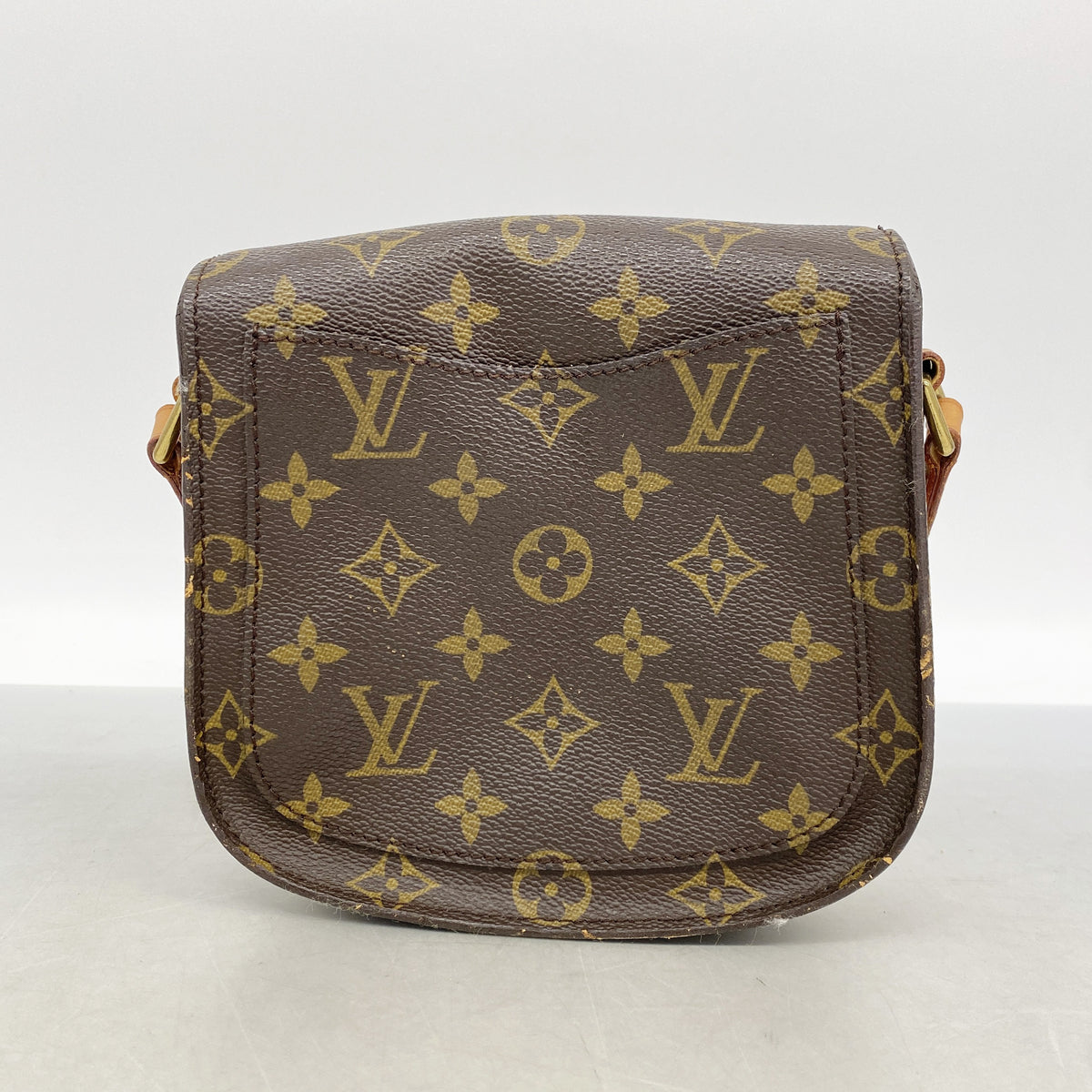 【6id5099】ルイヴィトン ショルダーバッグ モノグラム ミニサンクルー M51244 ブラウン【中古】レディース