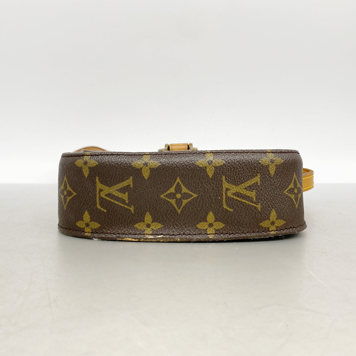 【6id5099】ルイヴィトン ショルダーバッグ モノグラム ミニサンクルー M51244 ブラウン【中古】レディース
