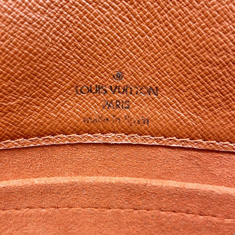 【6id5101】ルイヴィトン ショルダーバッグ ダミエ ミュゼットタンゴ ロングストラップ N51301 エベヌ【中古】レディース