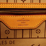 【6id5110】ルイヴィトン トートバッグ モノグラム ネヴァーフルMM M40156 ブラウン【中古】レディース