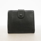 【6id5119】シャネル 財布 キャビアスキン ブラック ゴールド金具【中古】レディース