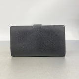 【6id5138】シャネル 長財布 キャビアスキン ブラック ゴールド金具【中古】レディース