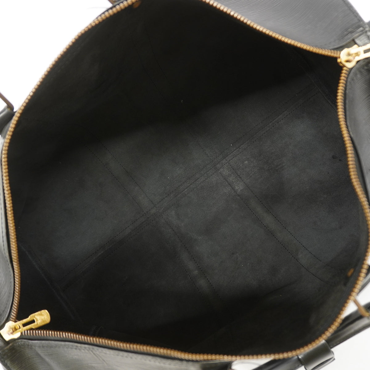 【6id5150】ルイヴィトン ボストンバッグ エピ キーポル50 M42962 ノワール【中古】メンズ レディース ユニセックス