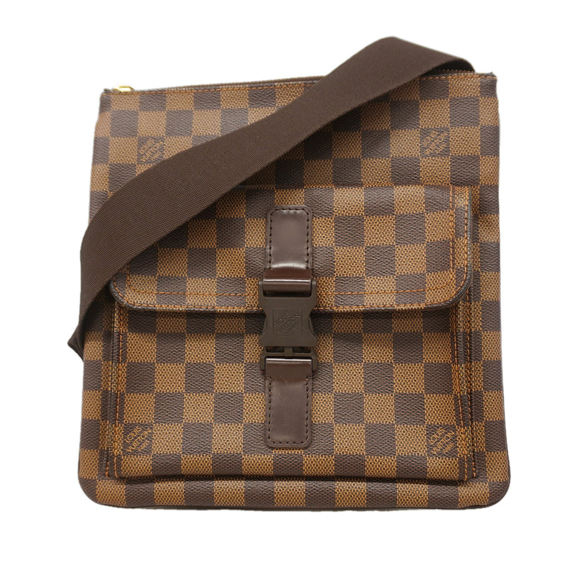 【6id5153】ルイヴィトン ショルダーバッグ ダミエ ポシェットメルヴィール N51127 エベヌ【中古】レディース