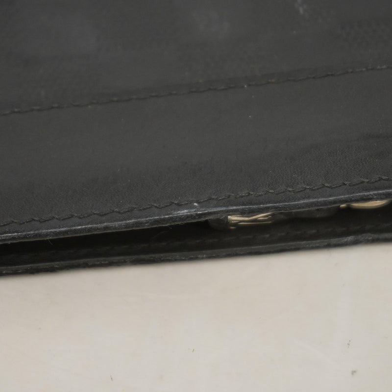 【6id5155】ルイヴィトン クラッチバッグ ダミエアンフィニ スタンドポーチ N60450 オニキス【中古】メンズ