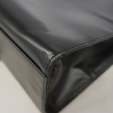 【6id5159】カルティエ トートバッグ パンテール レザー ブラック シルバー金具【中古】レディース