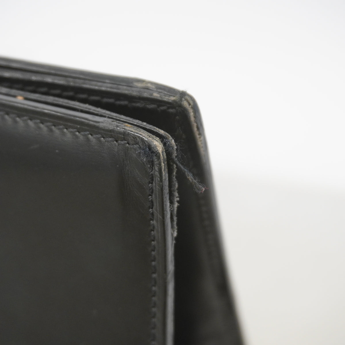 【6id5159】カルティエ トートバッグ パンテール レザー ブラック シルバー金具【中古】レディース