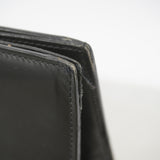 【6id5159】カルティエ トートバッグ パンテール レザー ブラック シルバー金具【中古】レディース