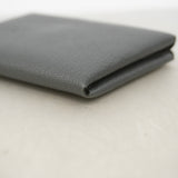 【6id5160】エルメス コインケース カルヴィディオ シェブルミゾル グリスティ/ブラック シルバー金具 W刻印【中古】メンズ レディース ユニセックス