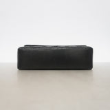 【6id5161】シャネル ショルダーバッグ マトラッセ チェーンショルダー ラムスキン ブラック ゴールド金具【中古】レディース