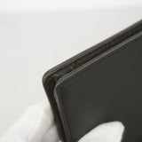 【6id5162】シャネル ショルダーウォレット チェーンショルダー レザー ブラック ゴールド金具【中古】レディース