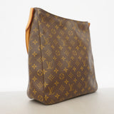 【6id5191】ルイヴィトン ショルダーバッグ モノグラム ルーピングGM M51145 ブラウン【中古】レディース