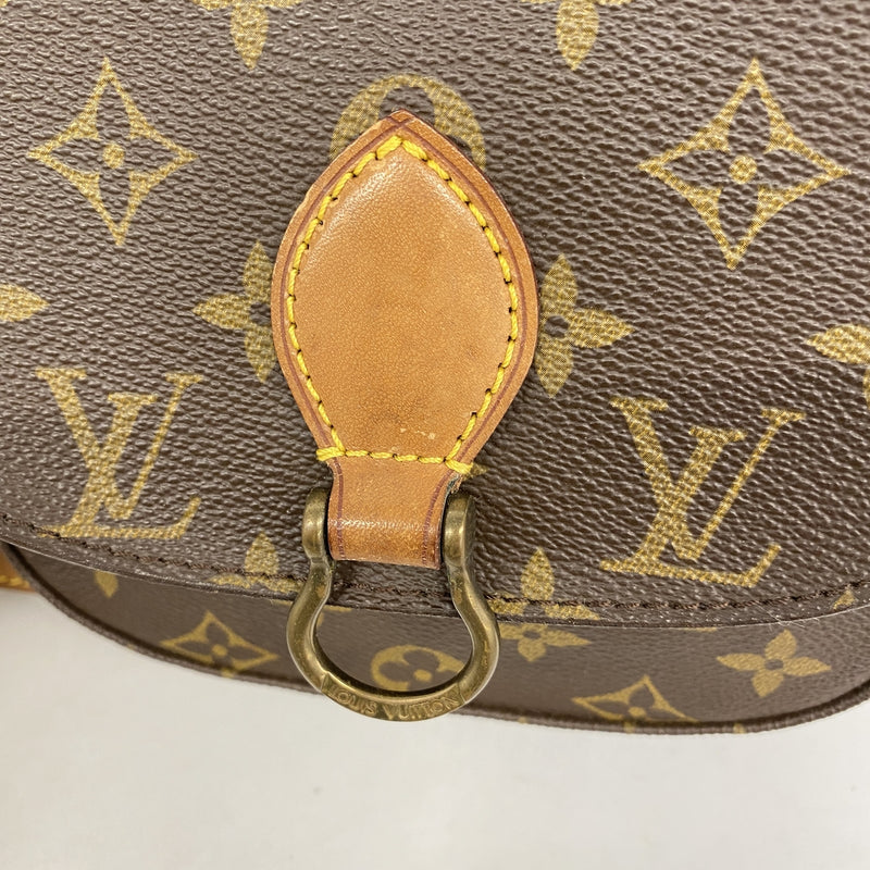 【6id5201】ルイヴィトン ショルダーバッグ モノグラム ミニサンクルー M51244 ブラウン【中古】レディース