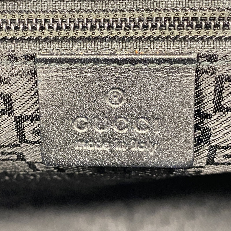 【6id5207】グッチ ショルダーバッグ 019 0418 ナイロン ブラック シルバー金具【中古】メンズ