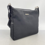 【6id5207】グッチ ショルダーバッグ 019 0418 ナイロン ブラック シルバー金具【中古】メンズ