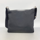 【6id5207】グッチ ショルダーバッグ 019 0418 ナイロン ブラック シルバー金具【中古】メンズ