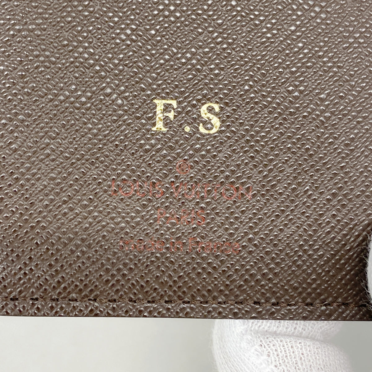 【6id5232】ルイヴィトン 財布 ダミエ ポルトフォイユヴィエノワ N61674 エベヌ【中古】レディース