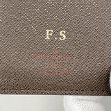 【6id5232】ルイヴィトン 財布 ダミエ ポルトフォイユヴィエノワ N61674 エベヌ【中古】レディース