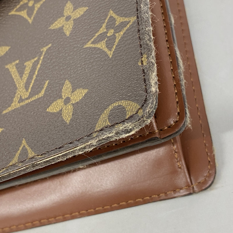 【6id5235】ルイヴィトン ハンドバッグ モノグラム コンコルド M51190 ブラウン【中古】レディース