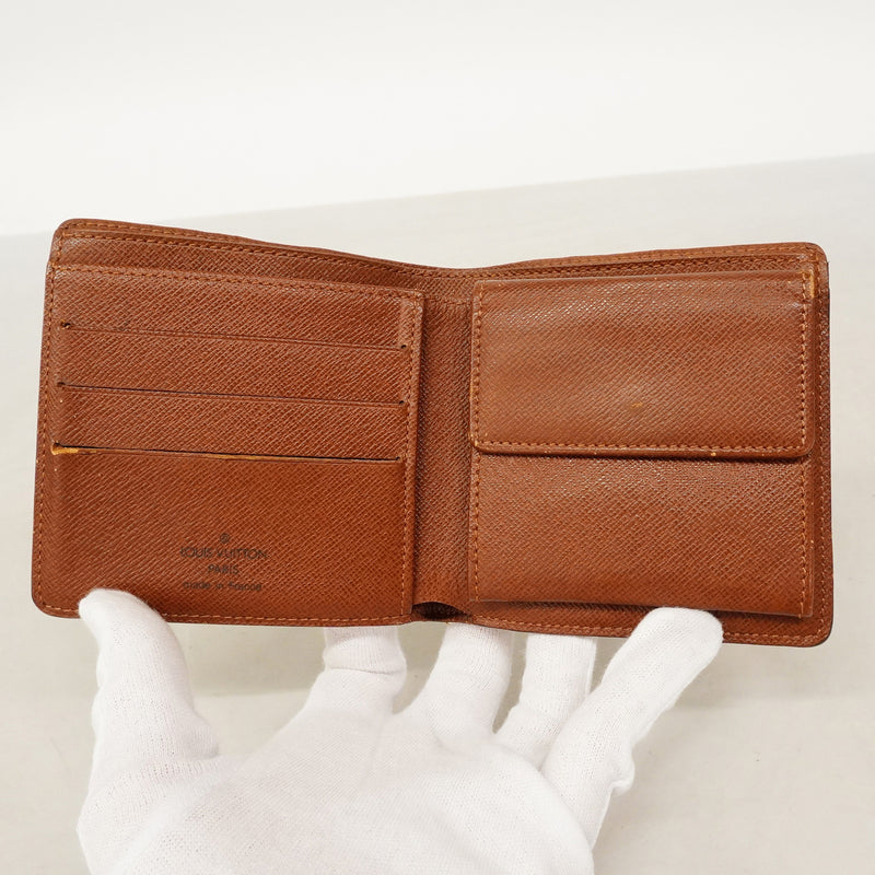 【6id5248】ルイヴィトン 財布 モノグラム ポルトビエカルトクレディモネ M61665 ブラウン【中古】メンズ