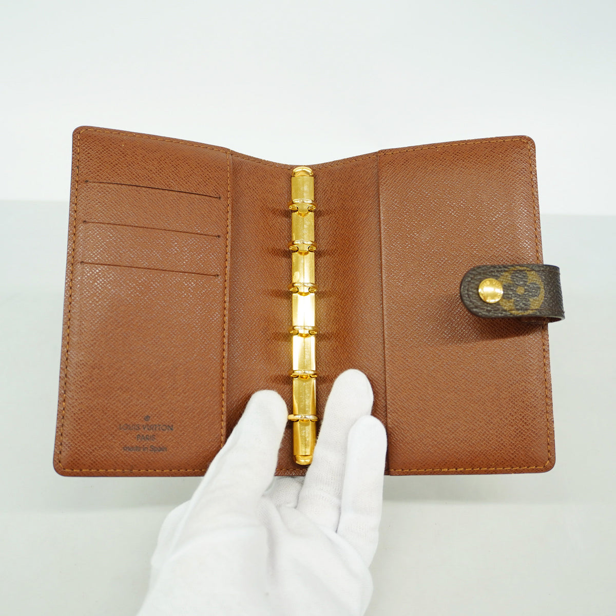 【6id5251】ルイヴィトン 手帳カバー モノグラム アジェンダPM R20005 ブラウン【中古】メンズ レディース ユニセックス