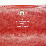 【6id5253】ルイヴィトン 長財布 エピ ポルトフォイユサラ M6374M ルビー【中古】レディース