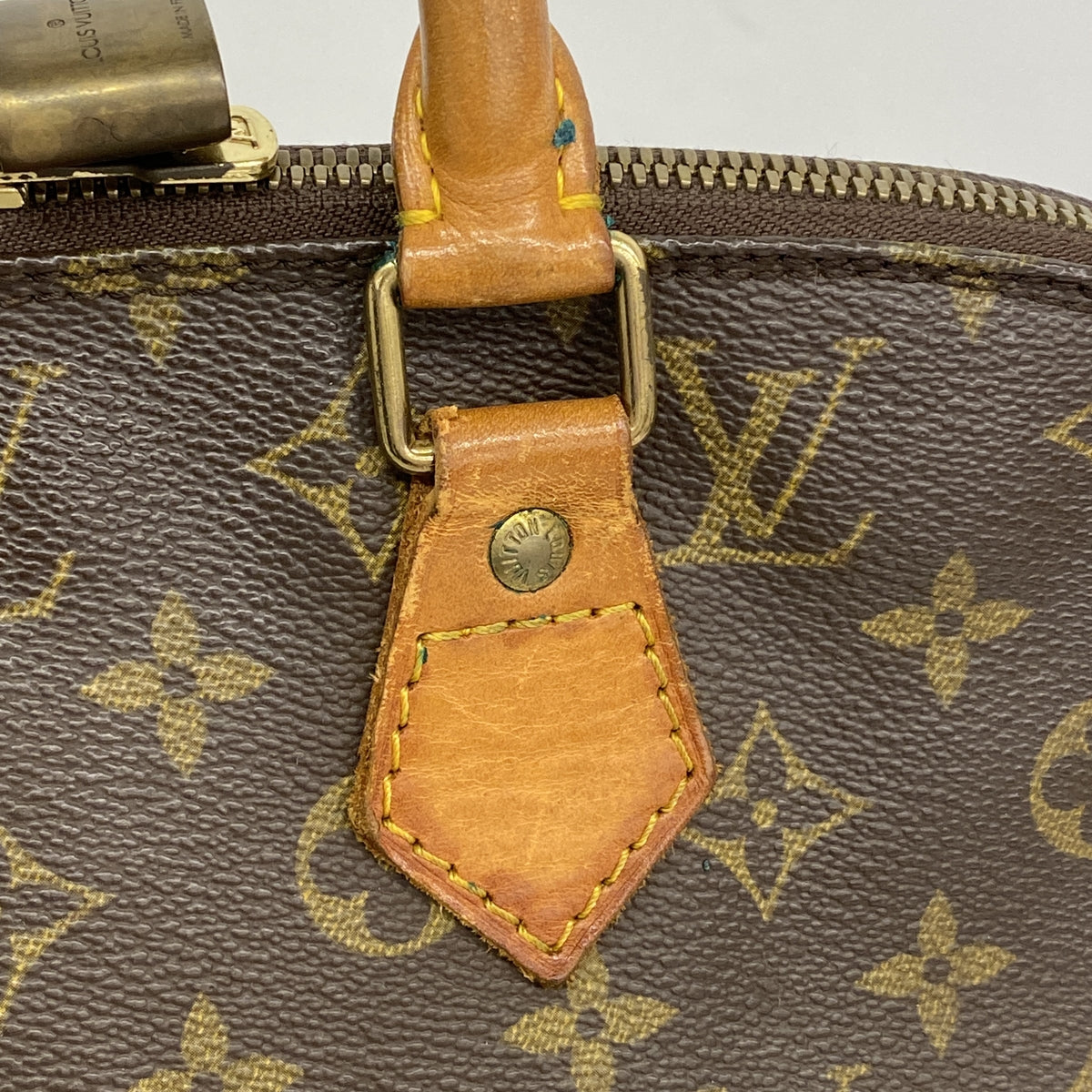 【6id5263】ルイヴィトン ハンドバッグ モノグラム アルマ M51130 ブラウン【中古】レディース