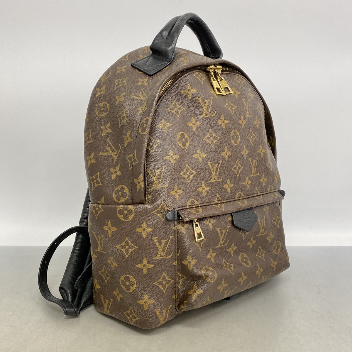 【6id5264】ルイヴィトン リュック・デイパック モノグラム パームスプリングスバックパックMM M44874 ブラウン【中古】レディース