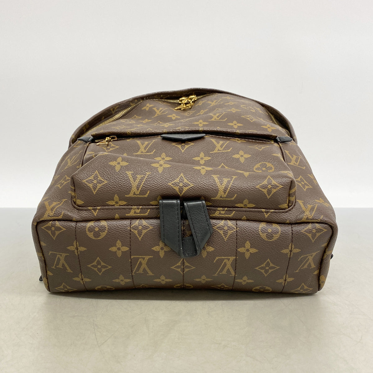 【6id5264】ルイヴィトン リュック・デイパック モノグラム パームスプリングスバックパックMM M44874 ブラウン【中古】レディース