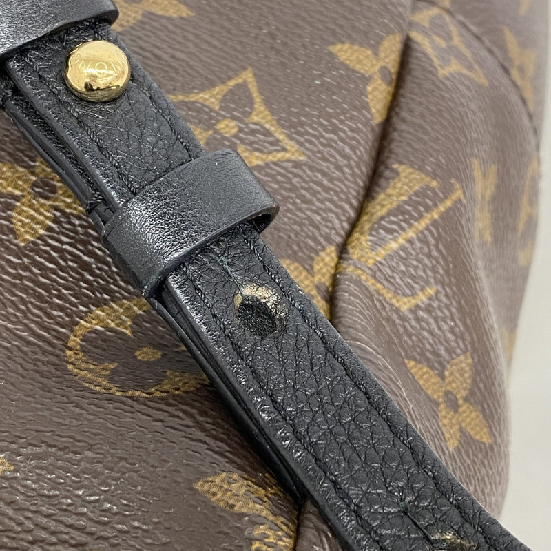 【6id5265】ルイヴィトン リュック・デイパック モノグラム パームスプリングスバックパックPM M44871 ブラウン【中古】レディース