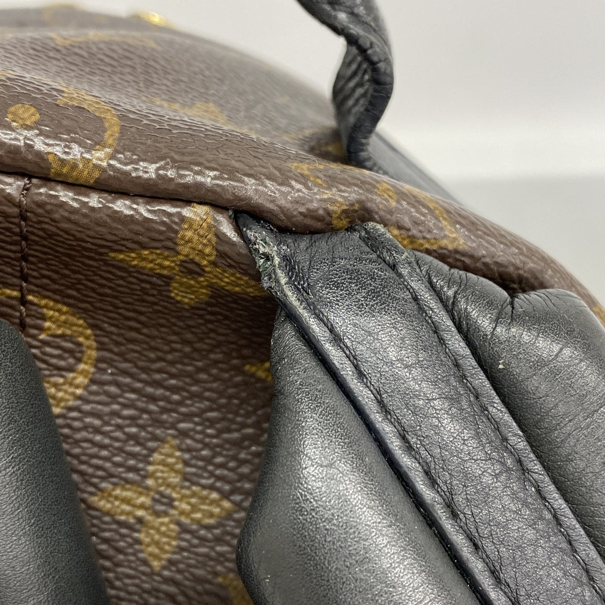 【6id5265】ルイヴィトン リュック・デイパック モノグラム パームスプリングスバックパックPM M44871 ブラウン【中古】レディース