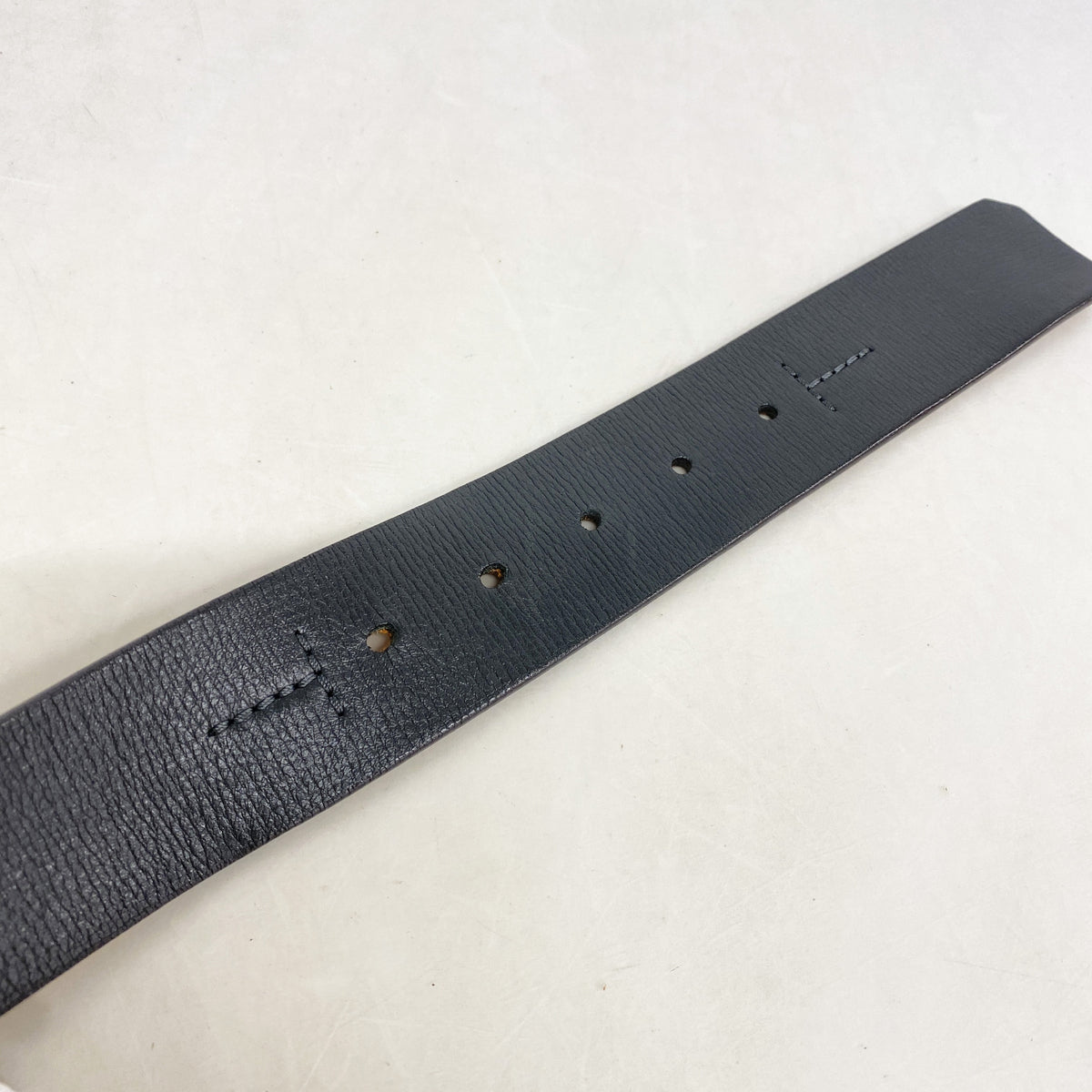 【6id5269】ルイヴィトン ベルト サンチュールアンヴァントゥール M9813 ブラック【中古】メンズ