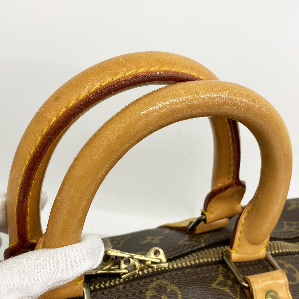 【6id5276】ルイヴィトン ボストンバッグ モノグラム キーポル45 M41428 ブラウン【中古】メンズ レディース ユニセックス