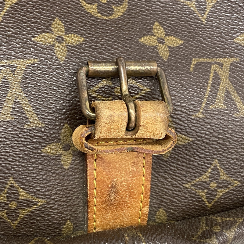 【6id5278】ルイヴィトン ショルダーバッグ モノグラム ソミュール35 M42254 ブラウン【中古】レディース