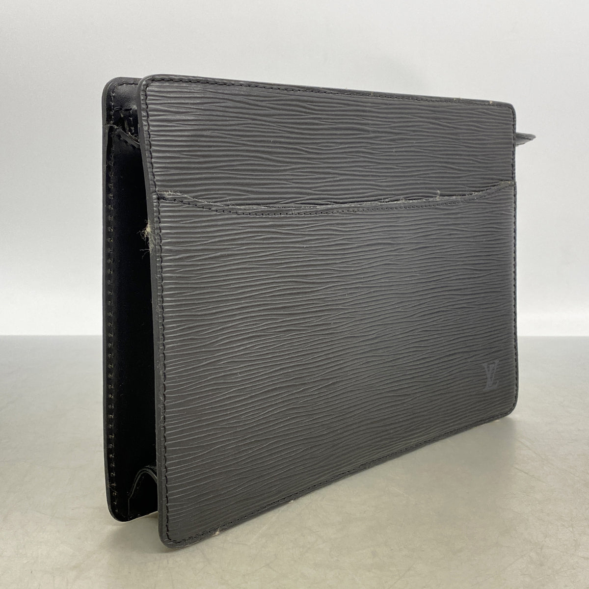 【6id5281】ルイヴィトン クラッチバッグ エピ ポシェットオム M52522 ノワール【中古】メンズ