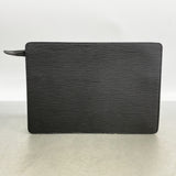 【6id5281】ルイヴィトン クラッチバッグ エピ ポシェットオム M52522 ノワール【中古】メンズ