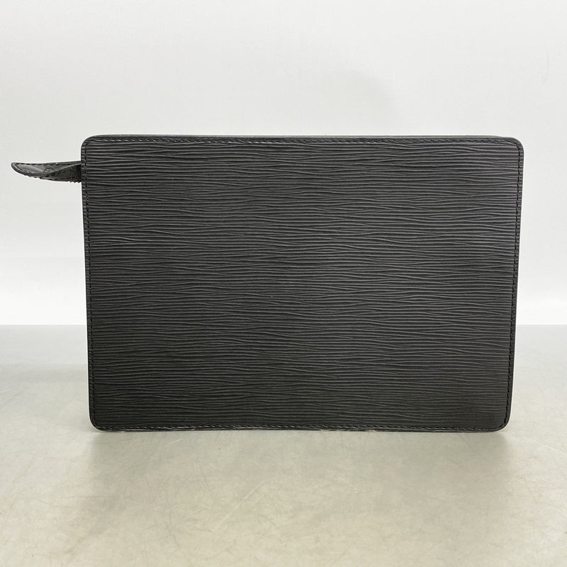 【6id5281】ルイヴィトン クラッチバッグ エピ ポシェットオム M52522 ノワール【中古】メンズ