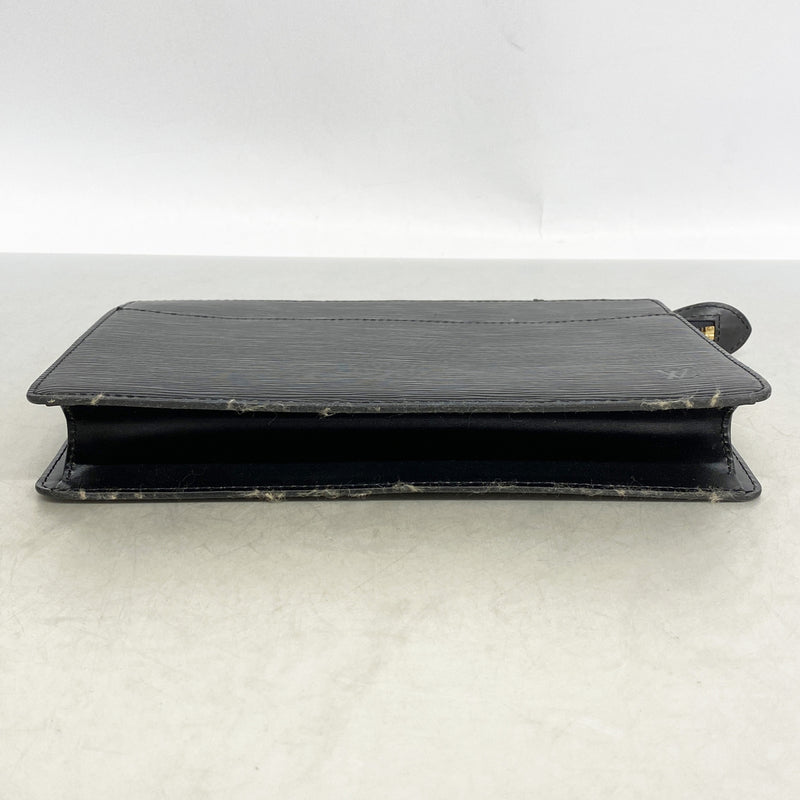 【6id5281】ルイヴィトン クラッチバッグ エピ ポシェットオム M52522 ノワール【中古】メンズ