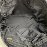 【6id5295】シャネル トートバッグ ニュートラベル ナイロン ブラック ゴールド金具【中古】レディース