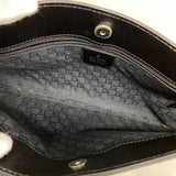 【6id5296】グッチ ショルダーバッグ ホースビット 101345 レザー ブラック シルバー金具【中古】