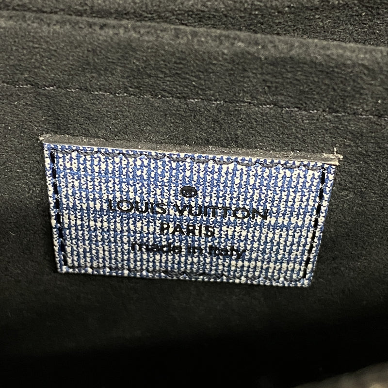 【6id5301】ルイヴィトン ハンドバッグ エピデニム チェーンイットPM M54606 ブルー 2wayバッグ【中古】レディース