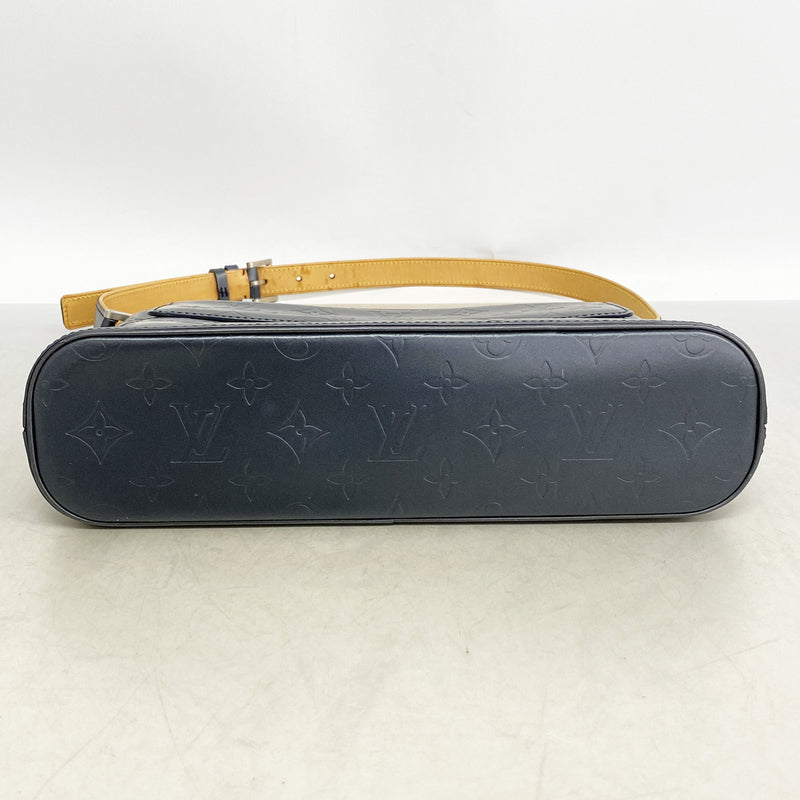 【6id5309】ルイヴィトン ショルダーバッグ モノグラム・マット アルストン M55122 ノワール【中古】レディース