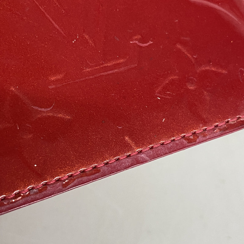 【6id5312】ルイヴィトン 長財布 ヴェルニ ポルトフォイユサラ M93530 ポムダムール【中古】レディース