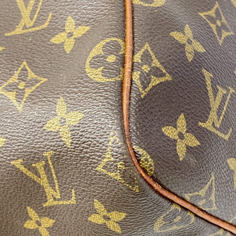 【6id5315】ルイヴィトン ボストンバッグ モノグラム キーポル55 M41424 ブラウン【中古】メンズ レディース ユニセックス
