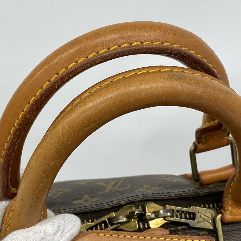 【6id5315】ルイヴィトン ボストンバッグ モノグラム キーポル55 M41424 ブラウン【中古】メンズ レディース ユニセックス